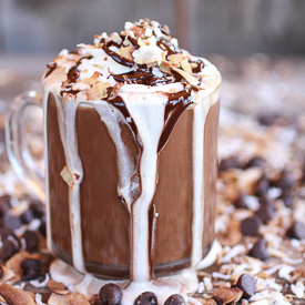 Chocolate Pumpkin Spice Latte