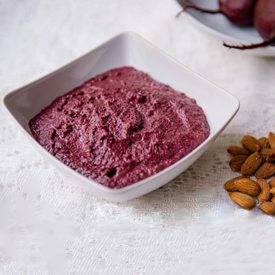 Vegan Beet Almond Pesto