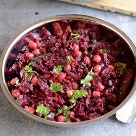 Beetroot with Garbanzo