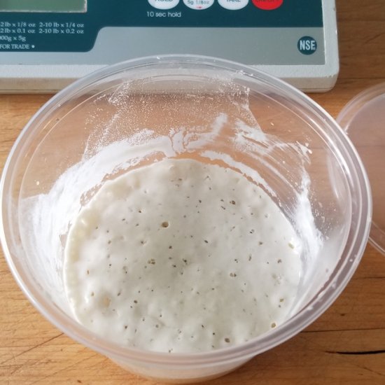 How to keep Small Sourdough Starter