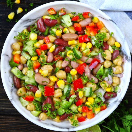 Mixed Beans Salad