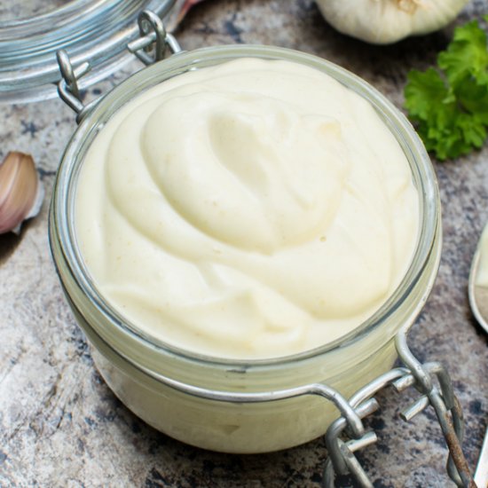 Vegan Aquafaba Mayo