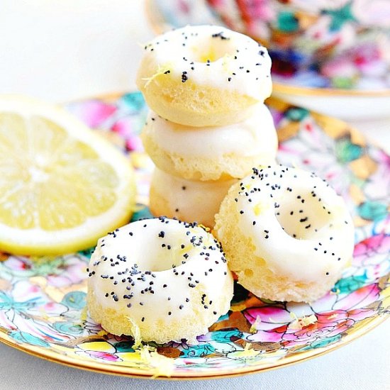 Mini Lemon Poppy Seed Donuts Foodgawker