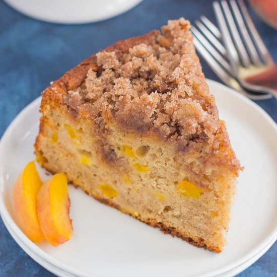 Fresh Peach Cake