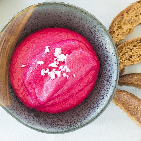 Roast Beetroot and Feta Dip