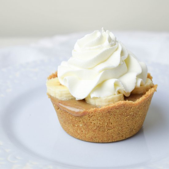 Mini Cinnamon Banoffee Pies