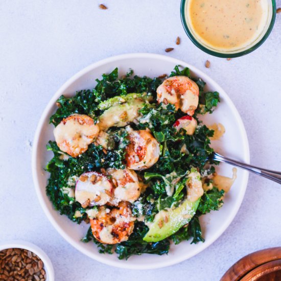 Cajun Shrimp Kale Caesar Salad Foodgawker