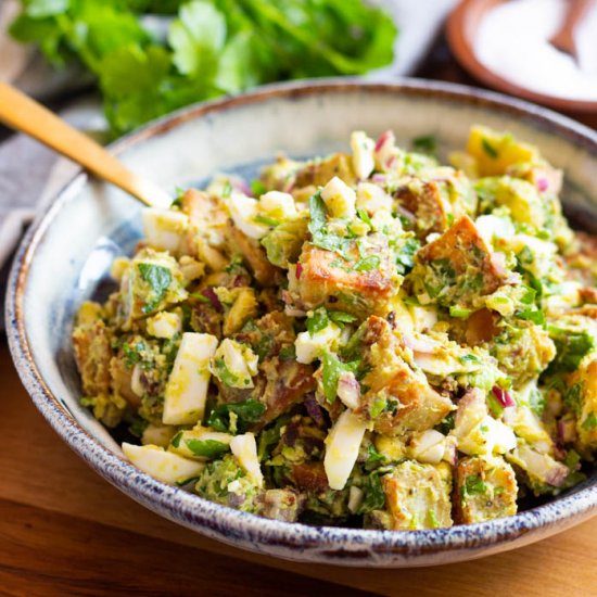 avocado potato salad