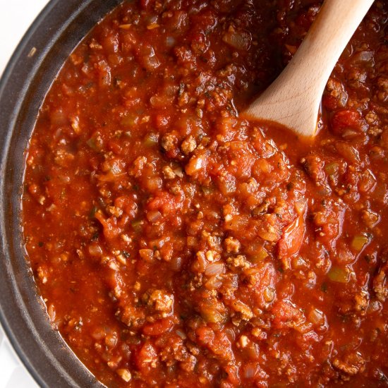 Homemade Spaghetti Sauce