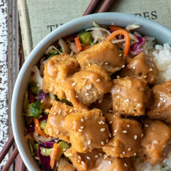 Miso Baked Tempeh