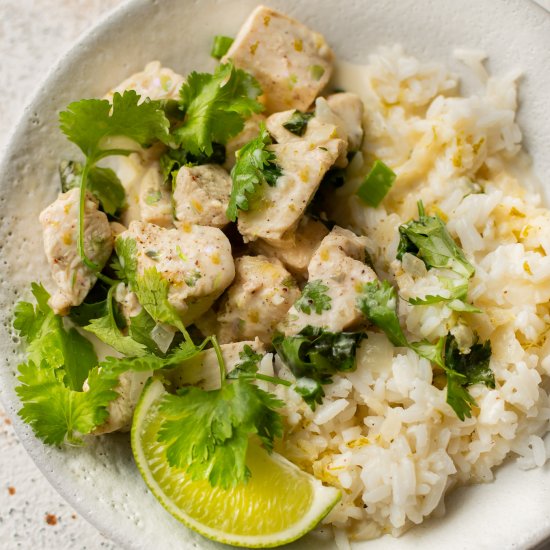 coconut lime chicken