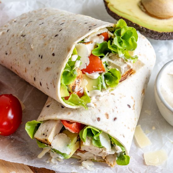 CHICKEN CAESAR WRAP