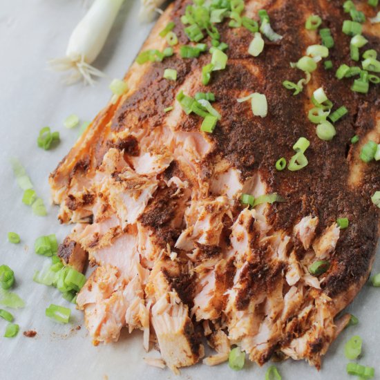 Garlic Adobo Mexican Salmon