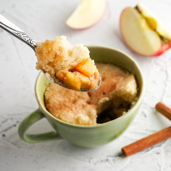 Apple Cinnamon Mug Cake